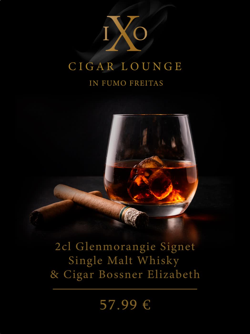IXO Cigar Lounge — Pairing 1
